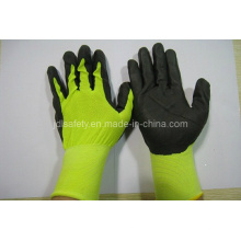 18gauge Nylon Work Glove of Breathable Nitrile Coating (N1606)